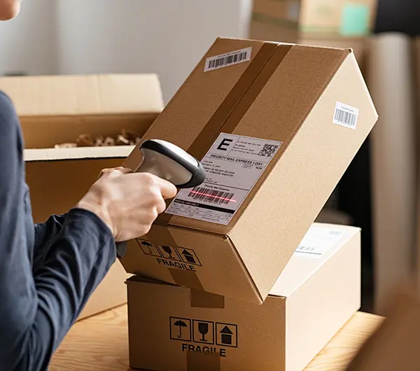 Thermal transfer logistics & shipping label.webp